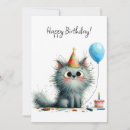 Search for balloon cat cards Funny