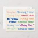 Search for moved house postcards Typography