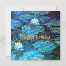Search for blue water lily cards Claude monet