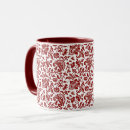 Search for red floral coffee mugs Victorian