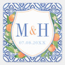 Search for vintage monogram wedding stickers Logo