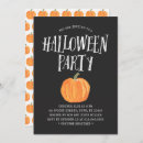 Search for pumpkin halloween invitations Typography