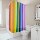Search for rainbow stripes shower curtains Yellow