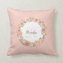 Search for floral wreath cushions Pink and gold
