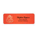 Search for indian return address labels Elegant