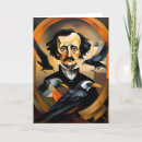 Search for raven halloween cards Edgar allan poe