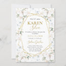 Search for white and gold quinceanera invitations Butterflies