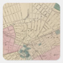 Search for street map stickers Hand