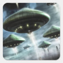 Search for flying saucer stickers Retro