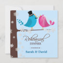 Search for couples dinner invitations Blue