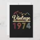 Search for 1974 invitations Retro