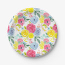 Search for bright colours plates Floral