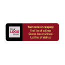Search for red black return address labels Professional