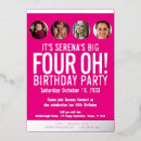 Search for four oh invitations Fortieth