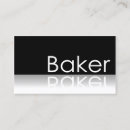 Search for baker business cards Elegant