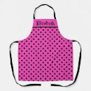 Search for pink polka dots aprons Modern