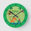 Search for jungle nursery clocks Frog