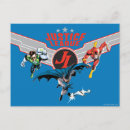 Search for comic book postcards Justice league