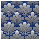 Search for blue and silver fabric Vintage