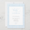 Search for classic baby boy shower invitations Blue