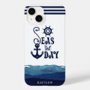 Search for nautical stripes iphone cases Navy blue and white