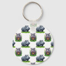 Search for hippopotamus key rings Cartoon