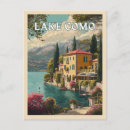 Search for italian postcards Lake como