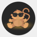 Search for cool monkey stickers Chimp