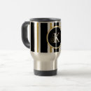 Search for white and gold travel mugs Stripes