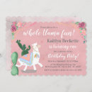 Search for llama 1st birthday invitations Fiesta