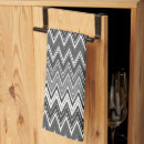 Search for black and white zigzag tea towels Modern