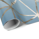 Search for silver and blue wrapping paper Geometric