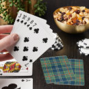 Search for scottish tartan playing cards Green