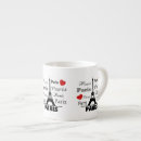 Search for eiffel tower espresso mugs French