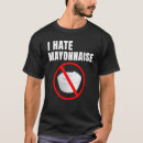 Search for i hate mayonnaise tshirts Food