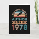 Search for for authors cards Writer