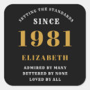 Search for lady in gold stickers For her