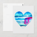 Search for blue hearts postcards Whimsical