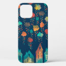 Search for a town iphone cases Watercolor