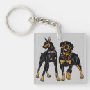 Search for rottweiler key rings Black