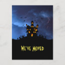 Search for spooky haunted house postcards New home