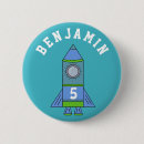 Search for space birthday badges Rocket