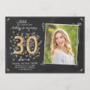 Search for vintage 30th birthday invitations Surprise party