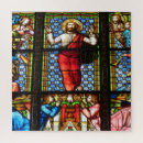 Search for jesus christ puzzles Stained glass