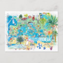 Search for map of the mediterranean sea postcards Italy