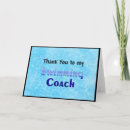 Search for swim coach thank you cards Teacher