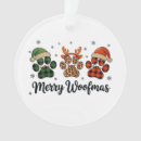Search for santa paws christmas tree decorations Xmas
