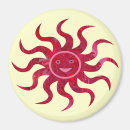 Search for sun face magnets Sunny