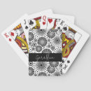 Search for geometric playing cards Starburst