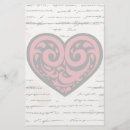 Search for valentines day personal stationery Calligraphy
